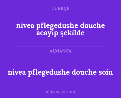 nivea pflegedushe douche acayip şekilde - nivea pflegedushe douche soin