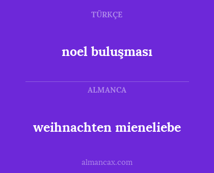 noel buluşması - weihnachten mieneliebe