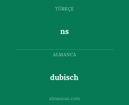 dubisch - ns