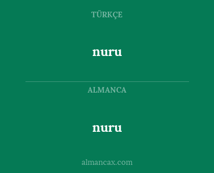 nuru - nuru