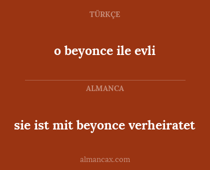 o beyonce ile evli - sie ist mit beyonce verheiratet