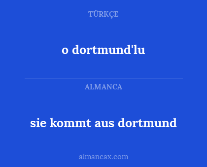 o dortmund'lu - sie kommt aus dortmund
