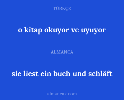 sie liest ein buch und schläft - o kitap okuyor ve uyuyor