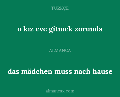 o kız eve gitmek zorunda - das mädchen muss nach hause