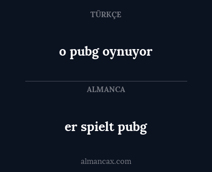 o pubg oynuyor - er spielt pubg