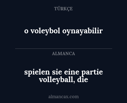 spielen sie eine partie volleyball, die - o voleybol oynayabilir