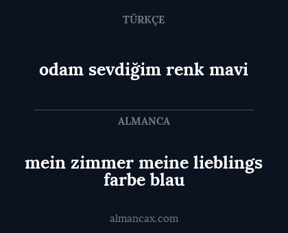 odam sevdiğim renk mavi - mein zimmer meine lieblings farbe blau