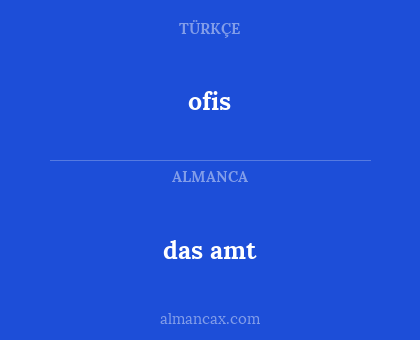 ofis - das amt