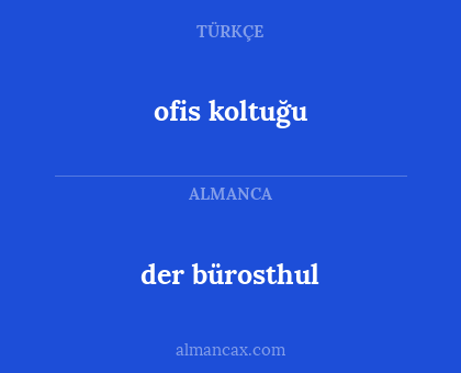 ofis koltuğu - der bürosthul