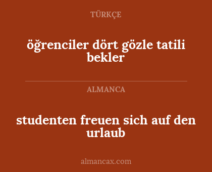 studenten freuen sich auf den urlaub - öğrenciler dört gözle tatili bekler