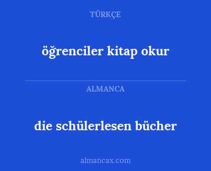 die schülerlesen bücher - öğrenciler kitap okur
