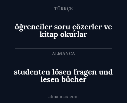 öğrenciler soru çözerler ve kitap okurlar - studenten lösen fragen und lesen bücher