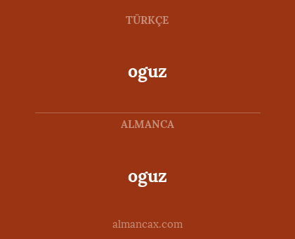 oguz - oguz