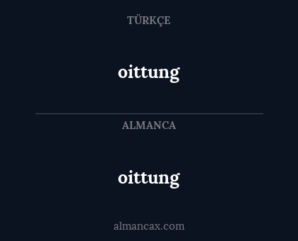oittung - oittung
