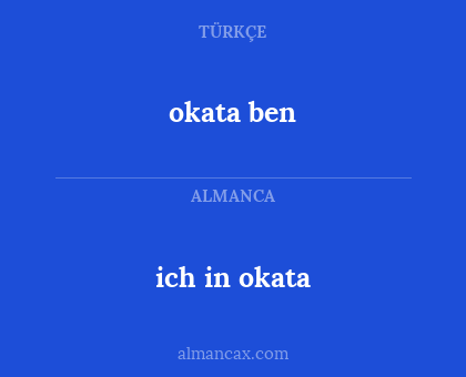 okata ben - ich in okata
