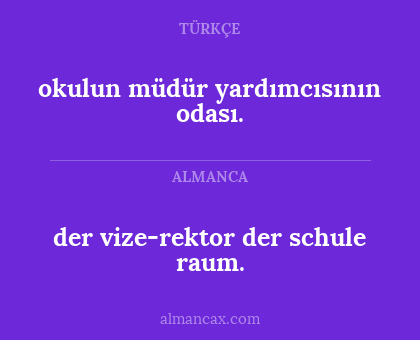 okulun müdür yardımcısının odası. - der vize-rektor der schule raum.