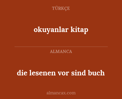 okuyanlar kitap - die lesenen vor sind buch