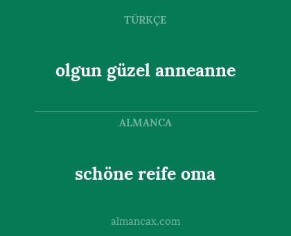 schöne reife oma - olgun güzel anneanne