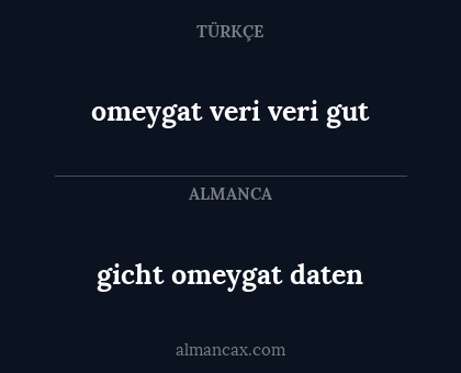 gicht omeygat daten - omeygat veri veri gut