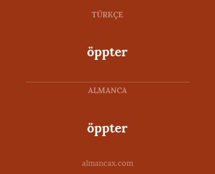 öppter - öppter