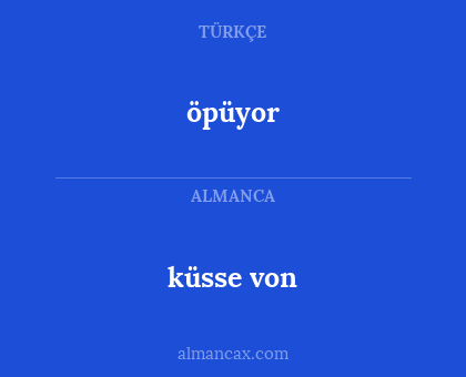 öpüyor - küsse von