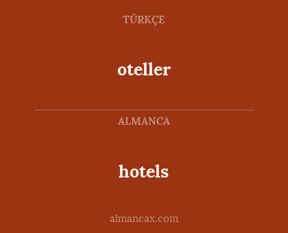 oteller - hotels