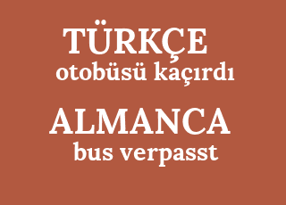 Ich Habe Den Bus Verpasst Ich Habe Den Bus Verpasst