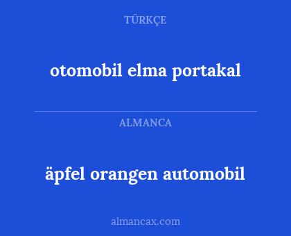 äpfel orangen automobil - otomobil elma portakal