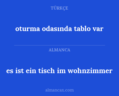 oturma odasında tablo var - es ist ein tisch im wohnzimmer