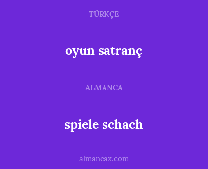 spiele  schach - oyun satranç
