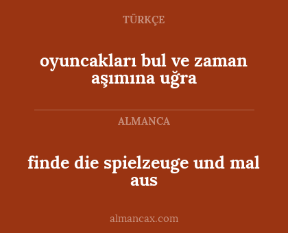 finde die spielzeuge und mal aus - oyuncakları bul ve zaman aşımına uğra