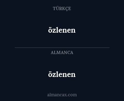 özlenen - özlenen