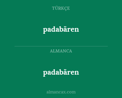padabären - padabären