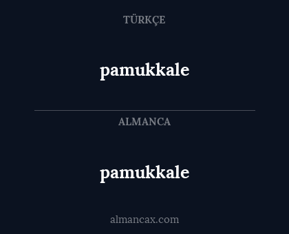 pamukkale - pamukkale