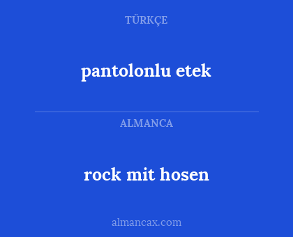 rock mit hosen - pantolonlu etek