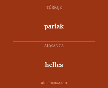 parlak - helles