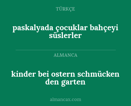 kinder bei ostern schmücken den garten - paskalyada çocuklar bahçeyi süslerler