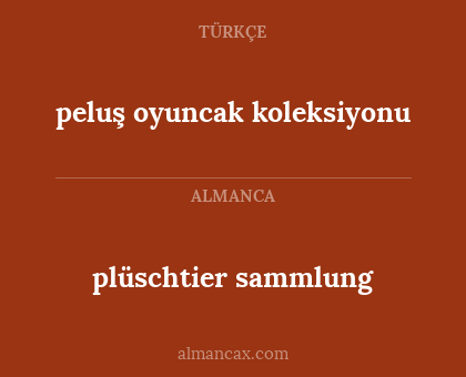 plüschtier sammlung - peluş oyuncak koleksiyonu