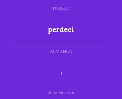 perdeci - +