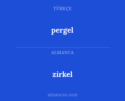 zirkel - pergel