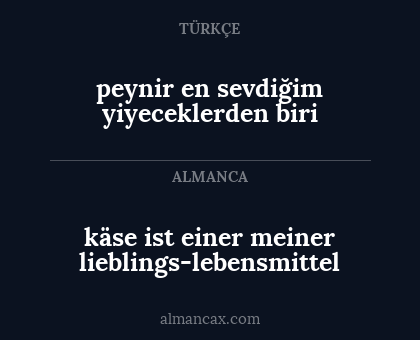 käse ist einer meiner lieblings-lebensmittel - peynir en sevdiğim yiyeceklerden biri