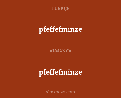 pfeffefminze - pfeffefminze