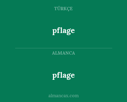 pflage - pflage