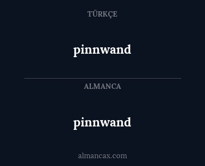pinnwand - pinnwand