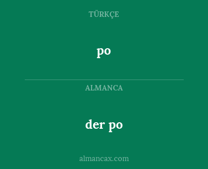 po - der po
