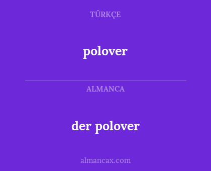 polover - der polover