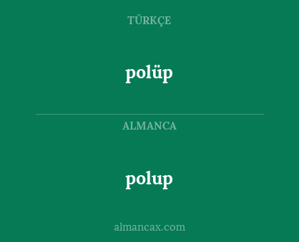 polup - polüp