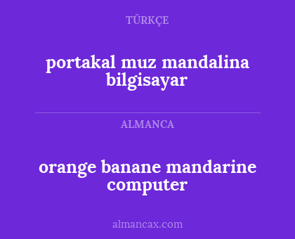 orange banane mandarine computer - portakal muz mandalina bilgisayar