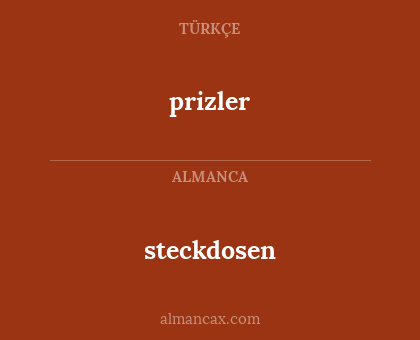 prizler - steckdosen