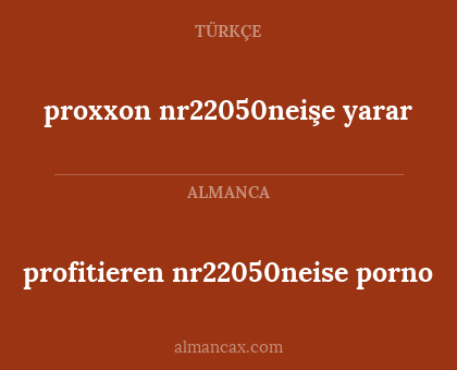 proxxon nr22050neişe yarar - profitieren nr22050neise porno